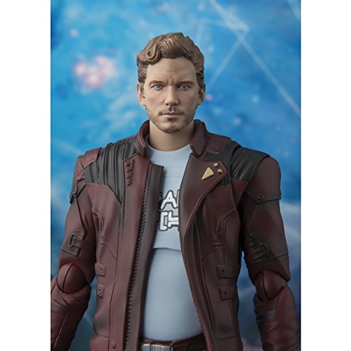 Tamashii Nations Bandai S.h. Figuarts Star-Lord & Explosion Set Guardians Of The Galaxy Vol. 2" Action Figure, Multi-Colored #TOP3