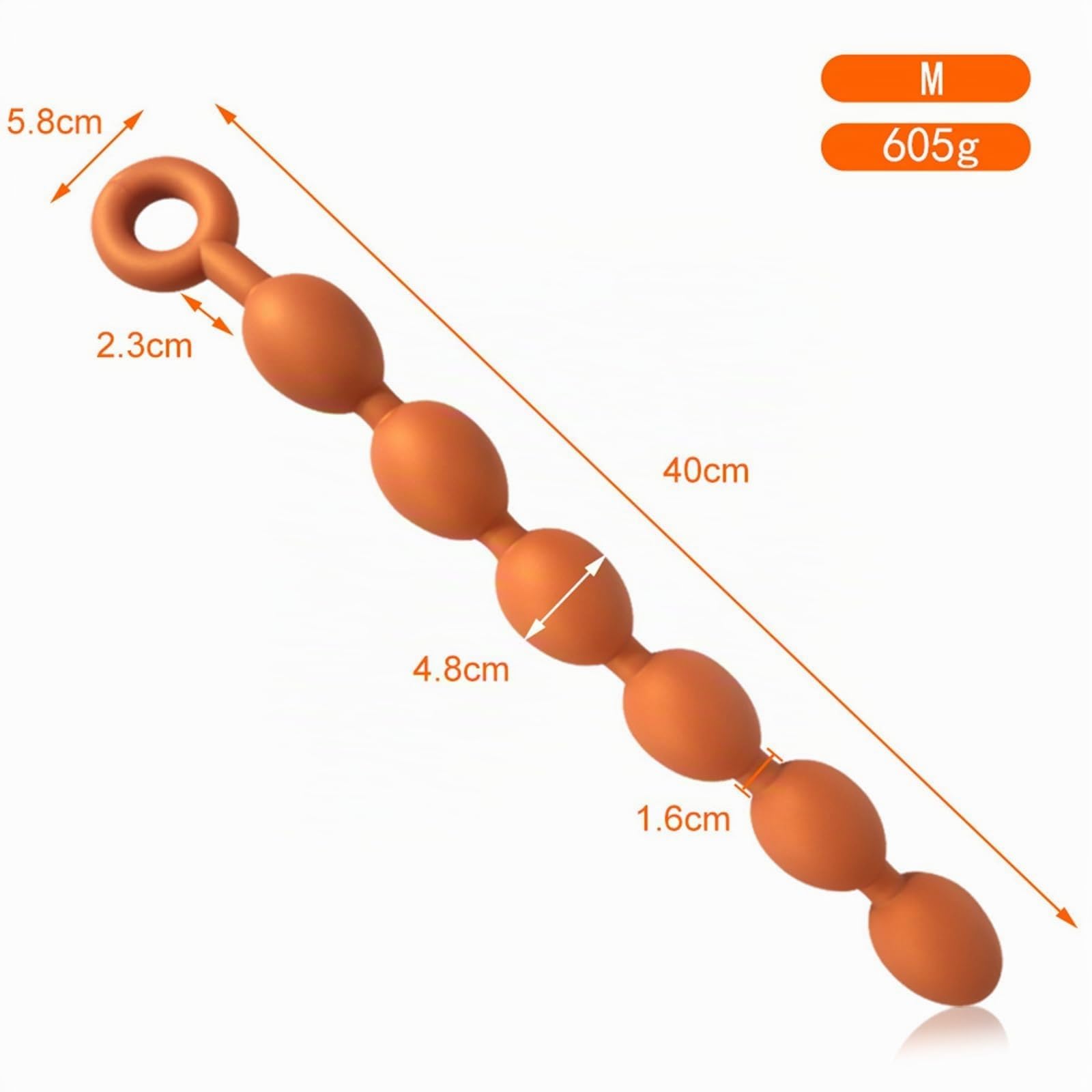 Plug anal boules anales en silicone dilatateur anal design innovant massage de la prostate, stimulation du point G éléments BDSM, offre masturbation et jouets sexuels anaux pour hommes et femmes(S)