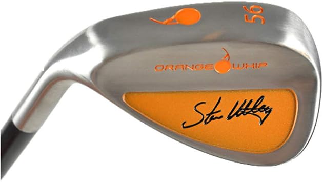 Orange Whip Wedge Golf Short Game Swing Trainer Aid - Made in USA, 35.5