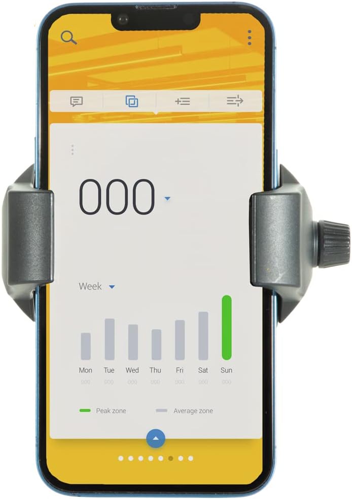 ARKON Mounts RoadVise® Ultra Phone and Tablet Holder for iPhone 14 13 12 Samsung Galaxy S22 S21 iPad mini Lenovo Tab M7 M8 RVKNAMPS