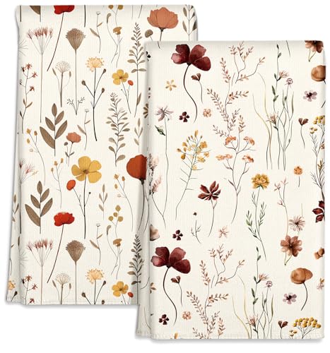 Miss Adola Cute Kitchen Towels Set of 2, 18'' x...