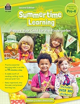 Summertime Learning, Prepare for Grade Pre-K