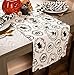 DII Halloween Party Tabletop Decor, Reusable & Machine Washable Cotton Fabric, Table Runner, 14x72, Spooky Portraits