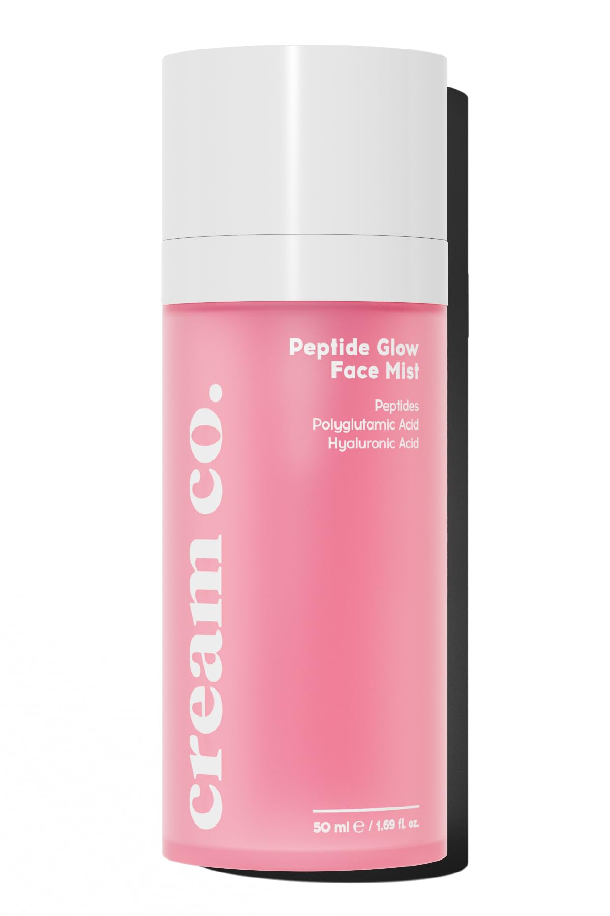 Cream Co. Nemlendirici Aydınlatıcı Yüz Spreyi, Peptit Face Mist, Ektoin Hyaluronik Asit, Tüm Cilt Tipleri, 50 ML