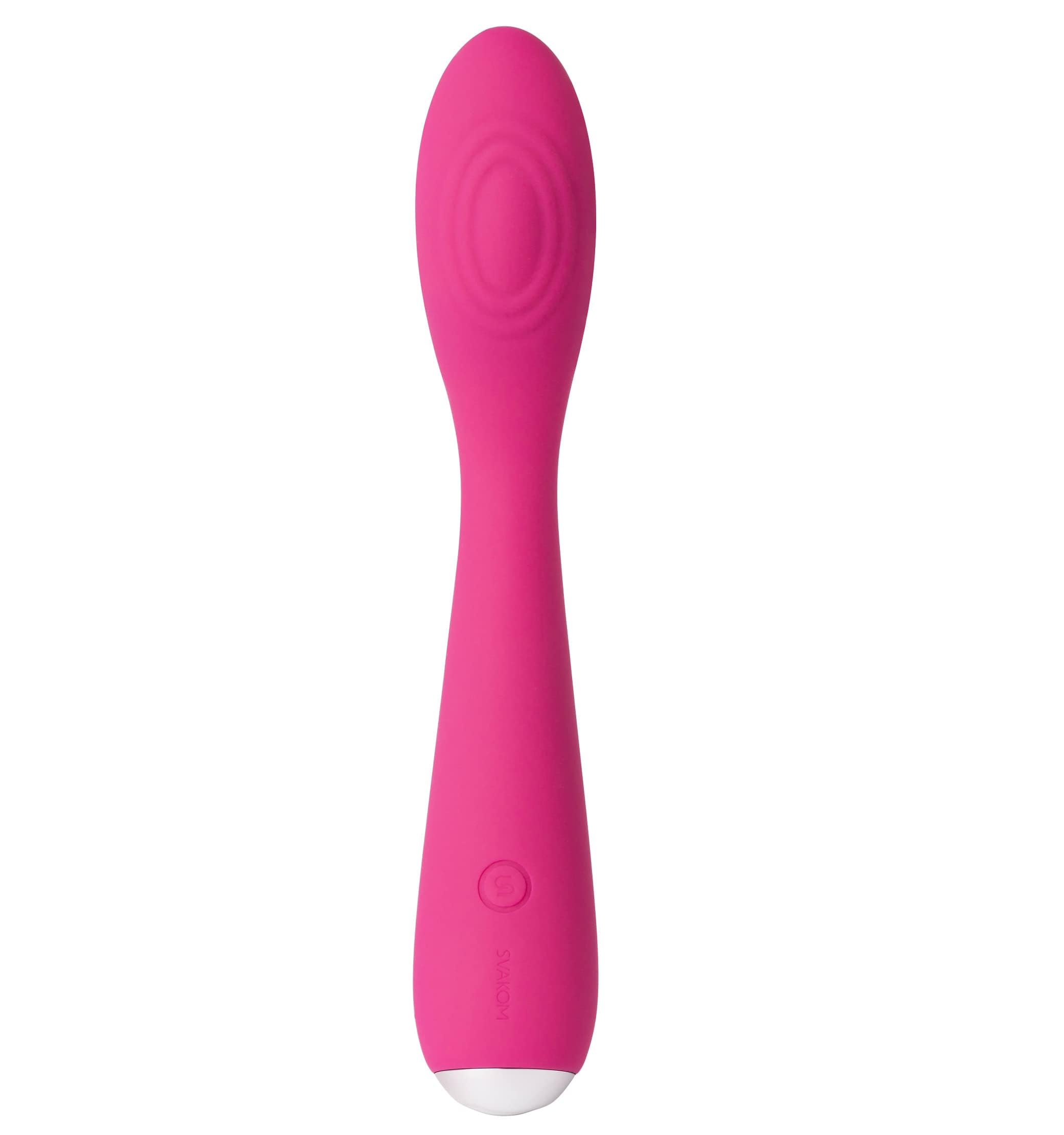 Svakom Iris Plum Vibrator Red 18 cm