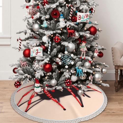 Jupe de sapin de Noël imperméable pour protéger le sol avec style - 6