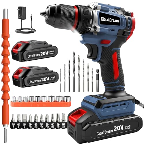 CloudDream 60Nm Cordless Drill Set