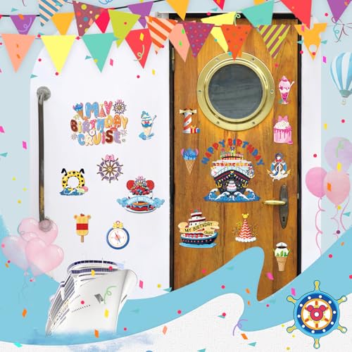 Imanes Decorativos RiVolTa 16 pcs Cumpleaños Nave miniatura 4