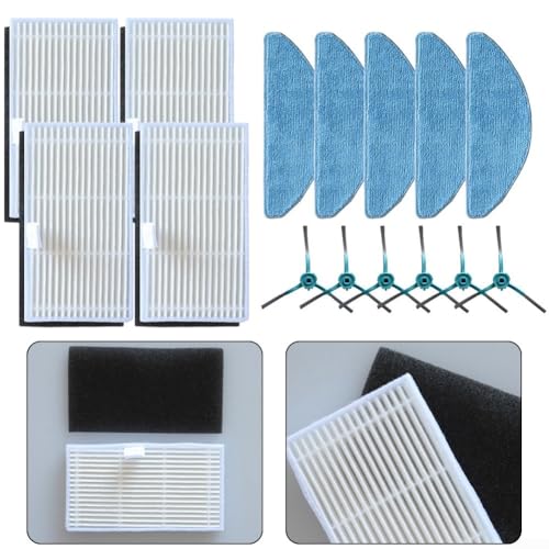 Essential Replacement Accessories for MEDION Robot Vacuums Filters, Mop Cloths & Side Brushes for Cleaner Air – Bild 6