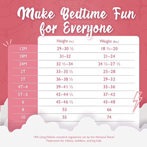 Disney Girls' Descendants | Princess | Little Mermaid 2-Piece Loose-Fit Pajamas Set, Kind Princess, 10 #TOP5