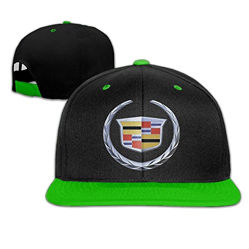 Yhsuk Cadillac Logo Unisex Hip Hop Gorra de béisbol & Tiene Kelly Green