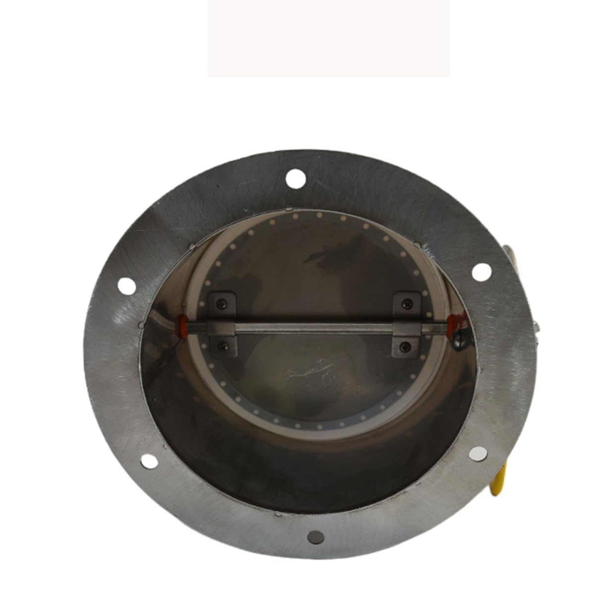 1 Válvula De Control De Volumen De Aire De Brida Única De Acero Inoxidable, Válvula De Tubo Redondo, Mango Manual, Válvula De Aire, Interruptor De Compuerta De Ventilación(76mm)