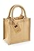 Price comparison product image Westford Mill Unisex Adult WM411NATU Wm411 Jute Petite Gift Bag - Natural One Size - Natural, One Size