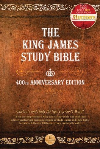 The King James Study Bible: 400th Anniversary Edition by Thomas Nelson ...