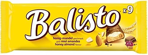 Balisto Milk Almonds and Honey Bars (166,5g)