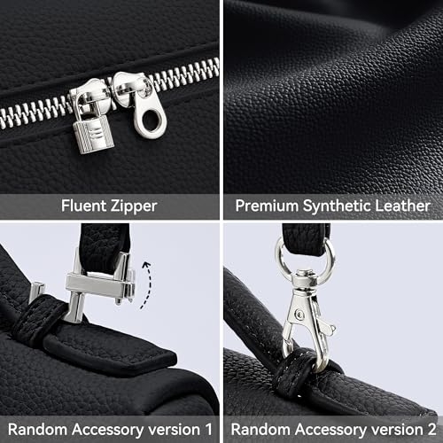 KALIDI Crossbody Bag for Women Small Top-Handle Pouch Designer Shoulder Handbag Quiet Luxury Leather Trendy Purse3