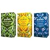 Pukka Bio-Tee Set, Teeauswahl für den ganzen Tag mit den Teesorten Matcha Green, Kurkuma Aktiv und Night Time. Auswahl an Bio-Kräutertees, 100% bio,fair und nachhaltig (3 Teepackungen à 20 Teebeutel)