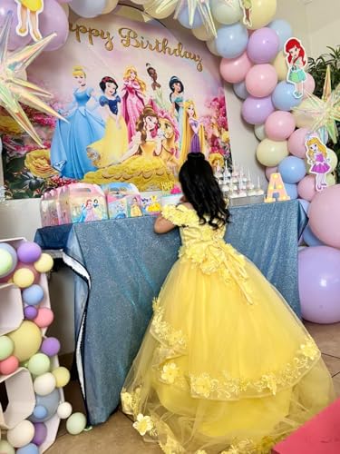 Lace Appliques Flower Girl Dress - First Communion Dresses Tulle Princess Dresses Ball Gown2