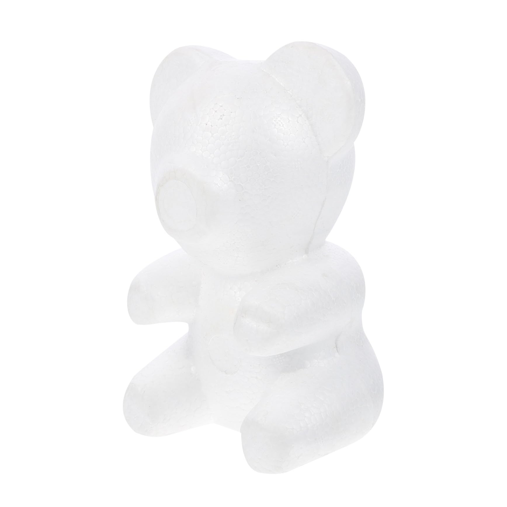 Moule en polystyrène ours 20cm ABOOFAN pour création d'ours en rose