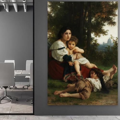 Poster classique Rest William Adolphe Bouguereau impression d'art premium 20 x 30 cm - 5