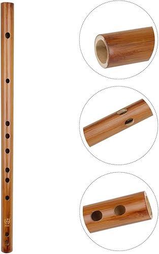 Miniatura 25 de EXCEART Flauta de Piccolo de madera - Instrumento musical de madera, trompeta, instrumentos musicales chinos tradicionales, cumpleaños para Llave