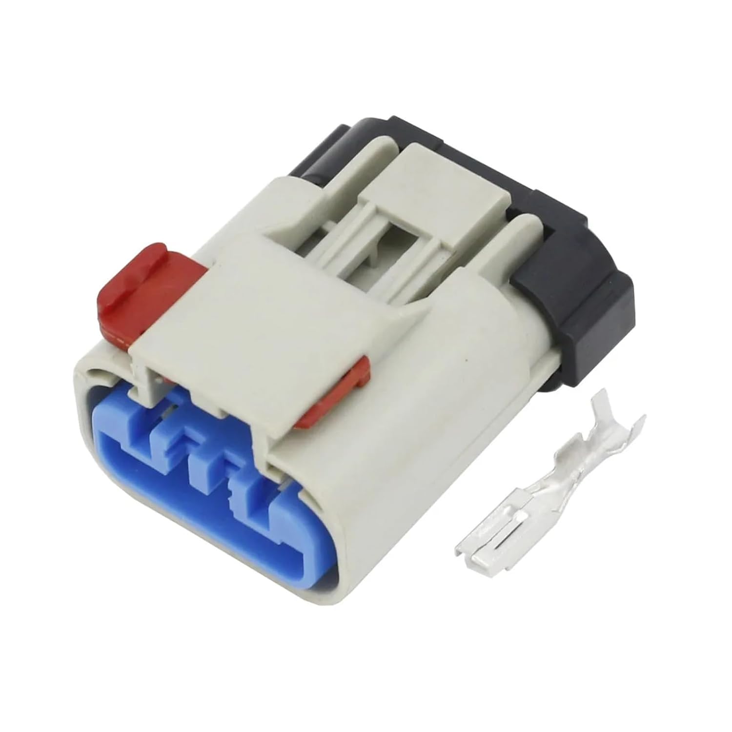 4 Pin Automotive Sensor Connector Harness Connector with Terminal Plug DJ7046A-2.8-21 4P(10 Sets)