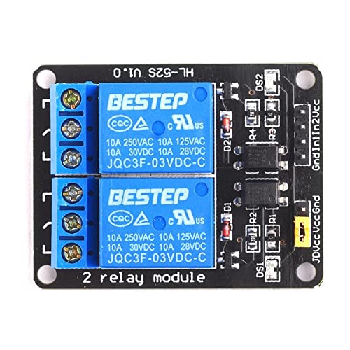Module de relais 2 canaux 3.3V à optocoupleur pour commander vos appareils sans risque de surtension