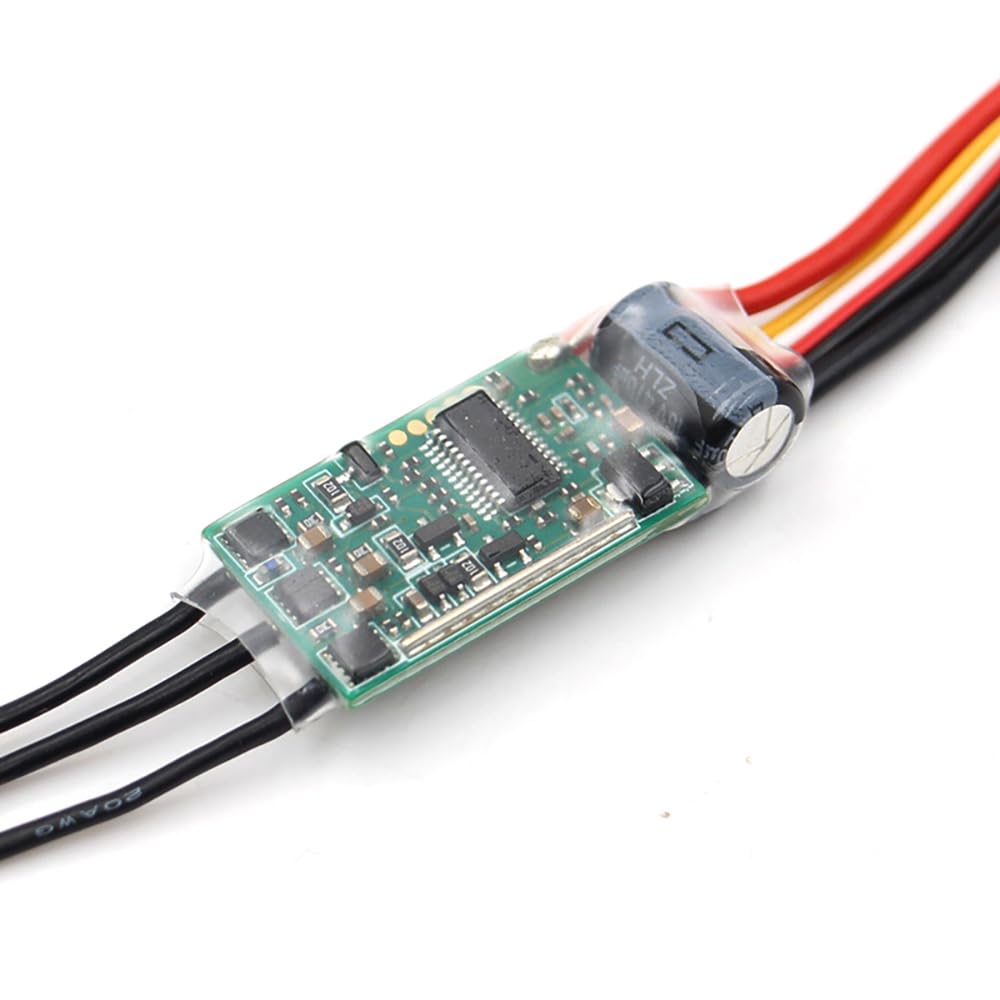15A V2 bürstenloser ESC-Geschwindigkeitsregler 2~3S 5V 2A mit Reverse Thrust Funktion für Hobbywing Skywalker ESC 3D F3P Festflügel DIY (4 Stück 15A-V2)