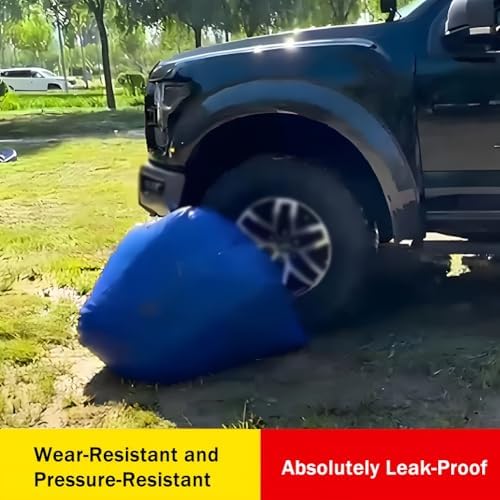 Portable Water Bladder Tank with Metal Handle - 240L (63gal) Foldable Rainwater Storage Bag, Emergency Water Container for Camping & Firefighting - Durable Soft Water Bag image 3