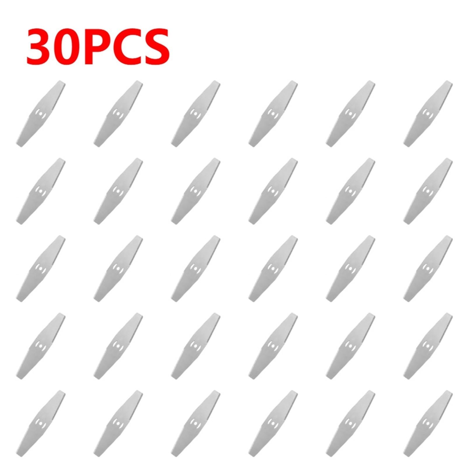Hoja De Sierra De Repuesto,Metal De 150 Mm,para Cortacésped con Cabezal De Corte,Accesorio De Corte Universal(30pcs)