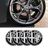 alfa romeo spider oldtimer kaufberatung 4pcs 56mm Car Wheel Center Hub Cap Cover Sticker Rim Emblem Badge Fit For Alfa Romeo Giulietta Spider GT Giulia Mito 147 156 159