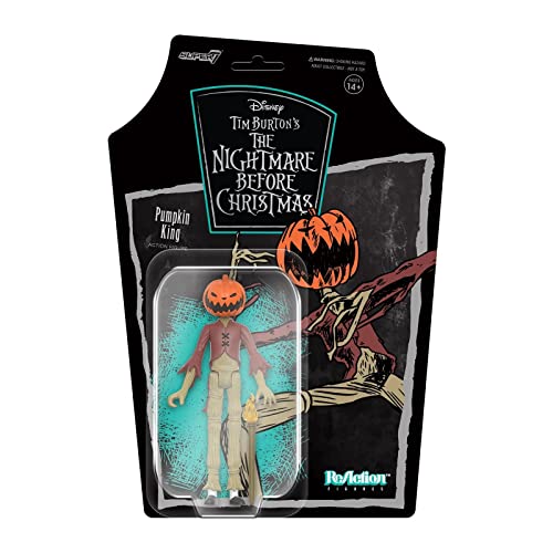 Super7 Nightmare Before Christmas W2 Pumpkin King Reaction Fig #TOP21
