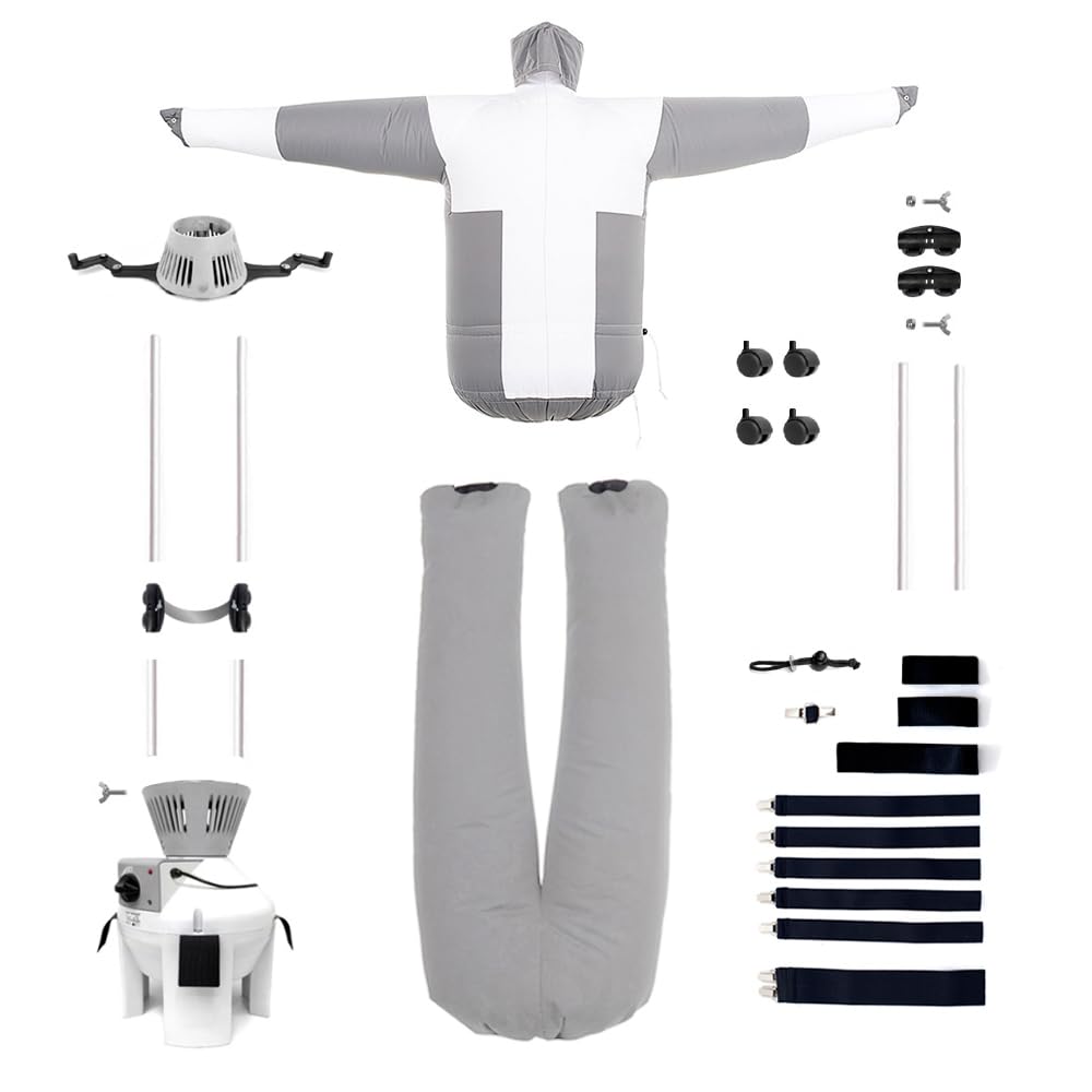EOLO RepaSSecheur SA04 R repasse et sèche automatiquement Chemises Pantalons et rafraîchit vêtements avec air Froid Repassage Vertical Professionnel avec Roues Garantie 5 Ans A++
