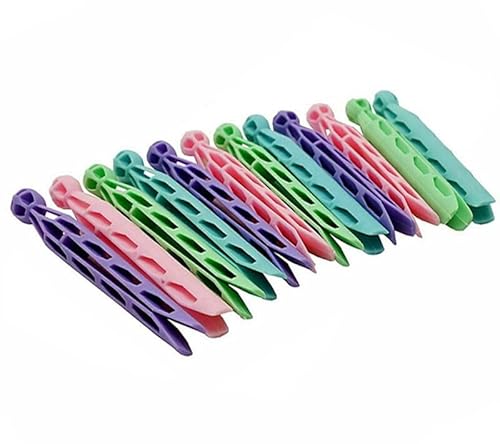 Strong Durable Coloured Plastic Dolly Pegs Clothes Laundry Washing Line – 23009C (30 pcs)