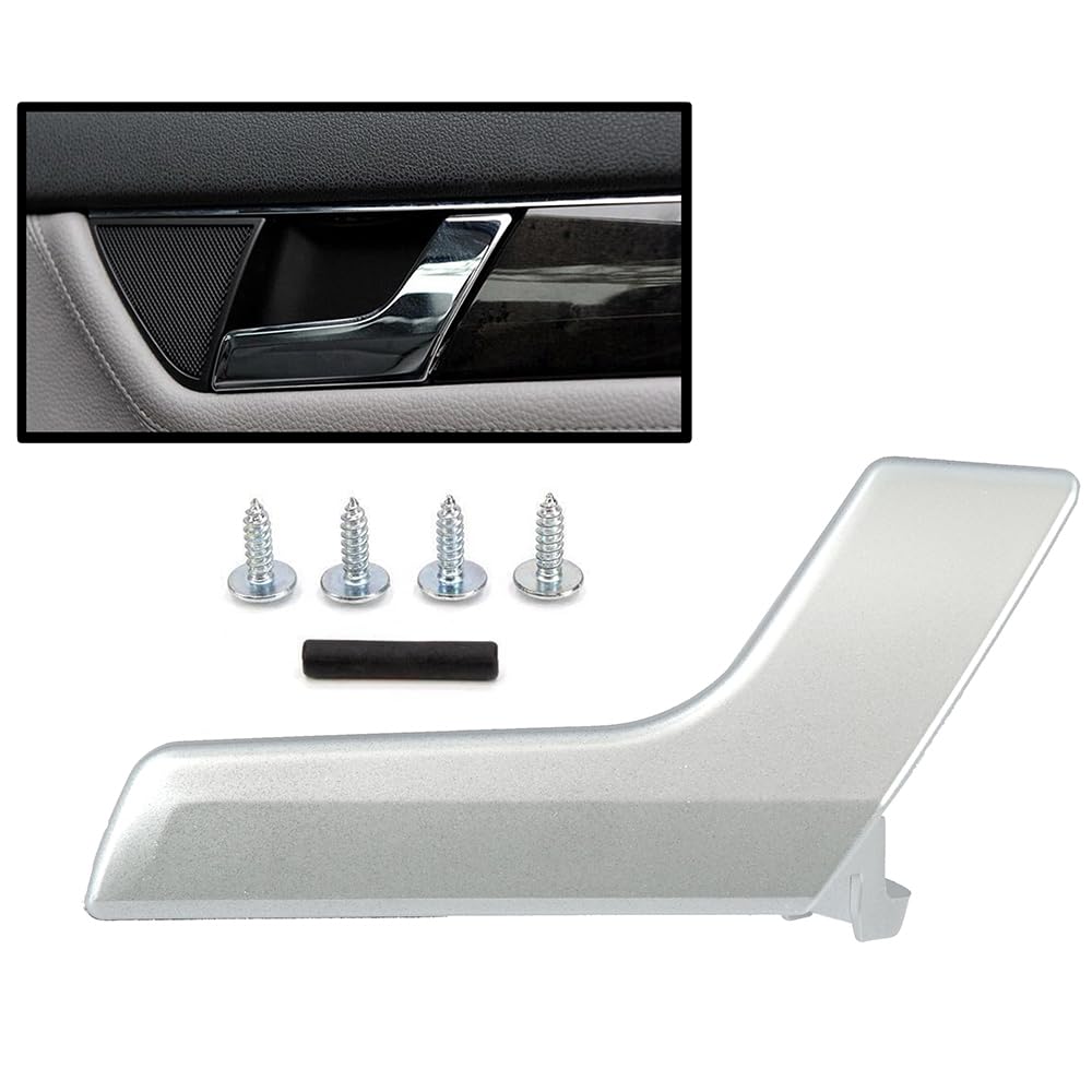 ROBUST Car Chrome Plated Interior Door Handle Right Driver Side for Mercedes W204 C250 C350 C400 C63 AMG GLK250 GLK300 GLK350 2047201763 2047202663 2047202763 2007-2014