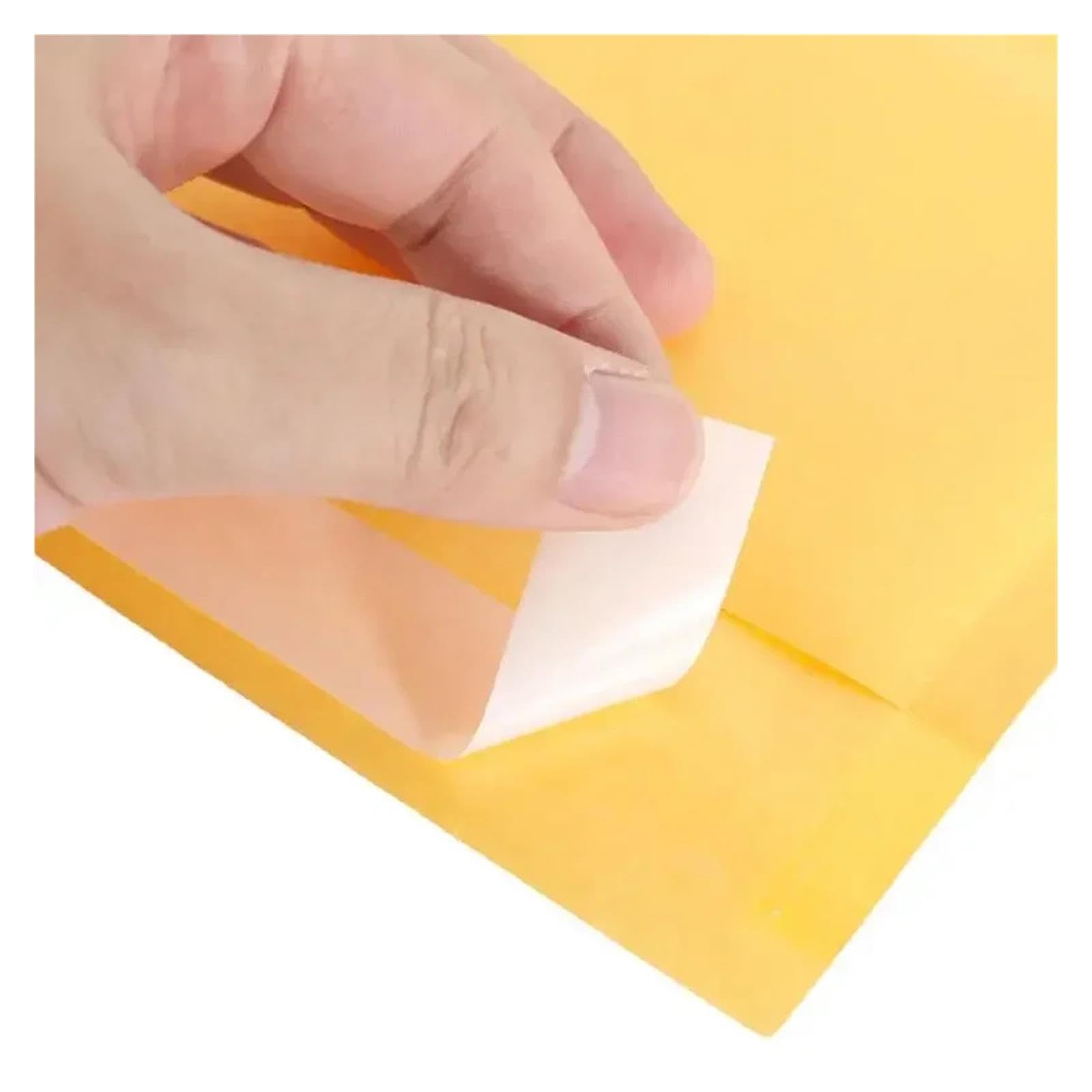 Luftpolster-Kraftpapier-Versandtaschen selbstklebend, 50/100 Stk
