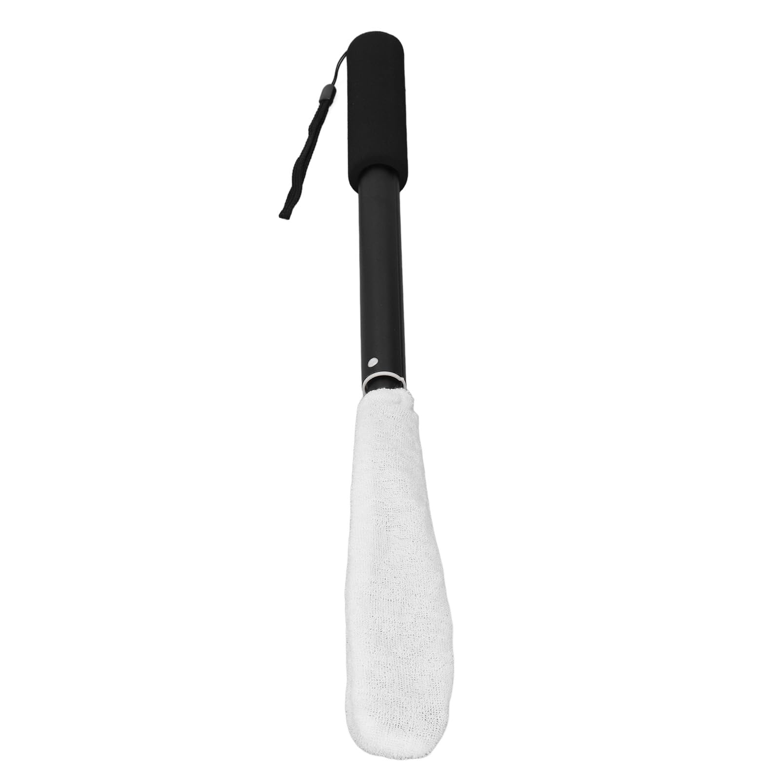 Brosse de Nettoyage des Orteils, épurateur de Pieds avec 3 Serviettes Réutilisables, Manche Télescopique de 16,9 à 33,5 Pouces pour les Personnes âgées