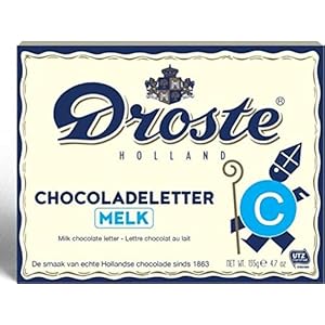 Droste Chocoladeletter Melk 135 gram | Letter C