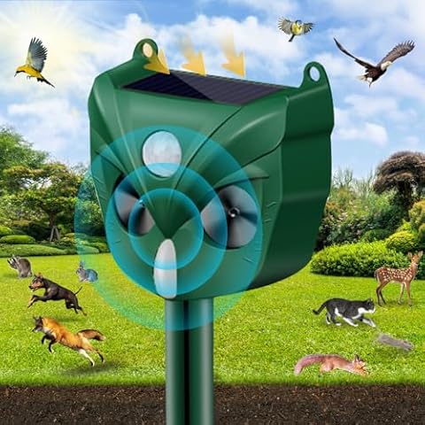 ShinyArt 2024 Solar Ultrasonic Repeller Model-546 Cover
