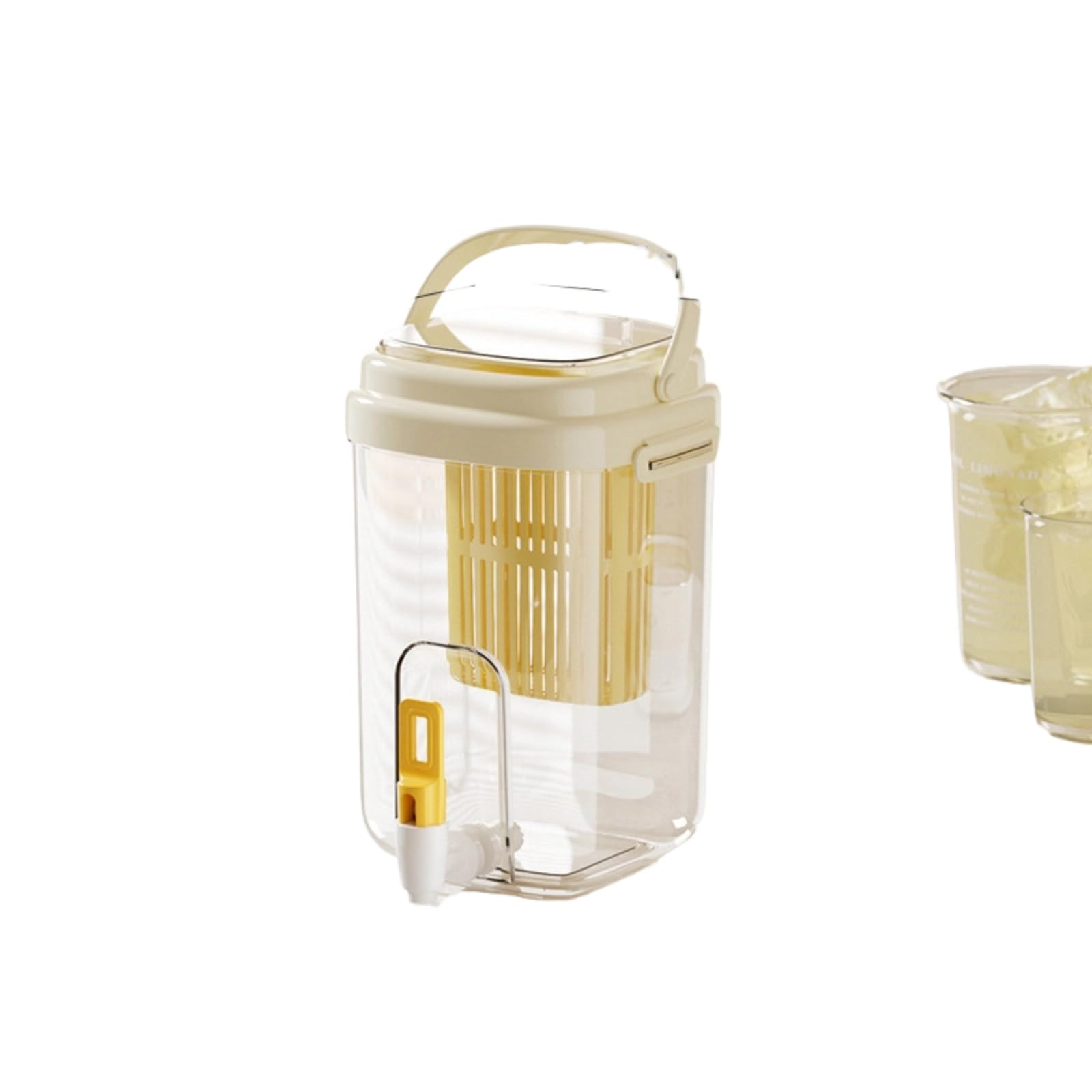 Light luxury refrigerator, cold water kettle, high temperature resistant with faucet, household beverage, cold drink, cold water kettle