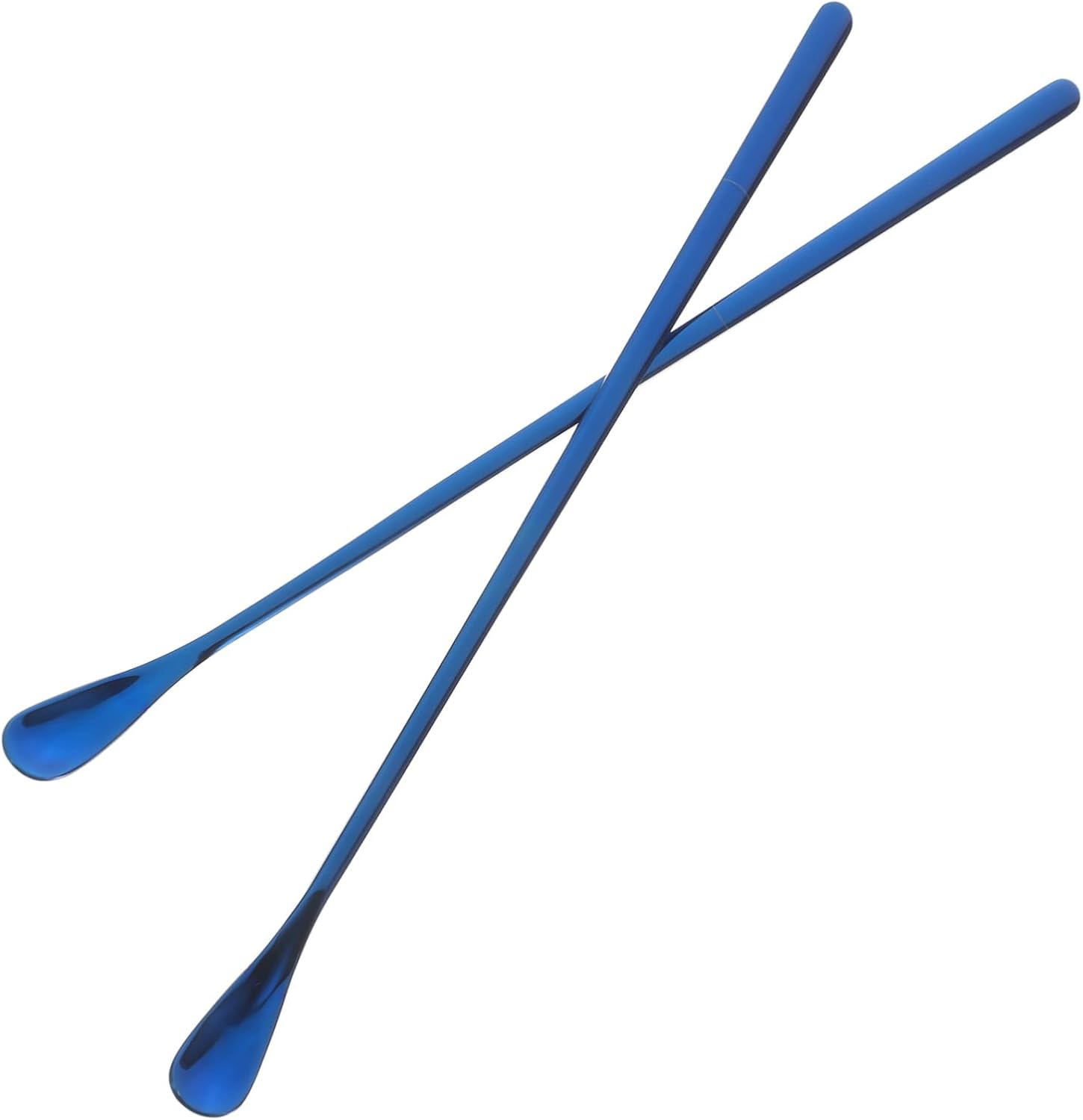 Reptile Food Feeding Spoon with Long Handle, 2pcs Stainless Steel
