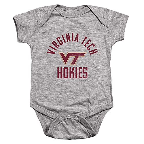 Virginia Tech Official Hokies Logo Unisex Infant Snap Suit for Baby