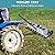 BouPower Lawn Dethatcher,Pull Behind Dethatcher for Lawn Care,Pull UP Thatch,Moss,Leaves,Steel Tow Behind Dethatcher with Tines for Lawn Tractor,Farms Yard Tools (40-in Pull Behind Dethatcher)