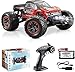 Price comparison product image Hosim RC Off Road Car, 1:12 Scale Monster Truck 46+ km/h with 550 Updated Motor, Remote controlled RTR Buggy High Speed Vehicle for Children, Kids and Hobbyist (Red, Model number: 9155)