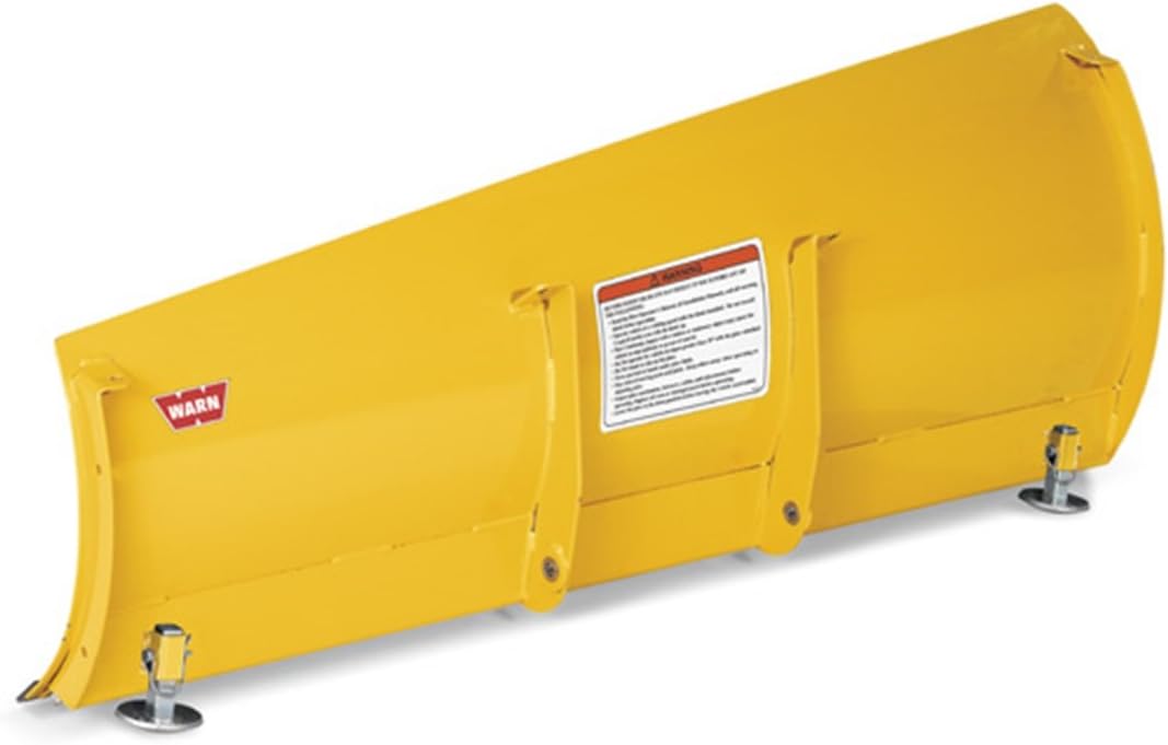 WARN 80960 ATV ProVantage Plow Blade, 60" Tapered, Yellow