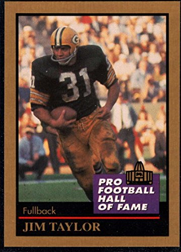 Football NFL 1991 ENOR Pro Football HOF #136 Jim Taylor NM-MT Packers