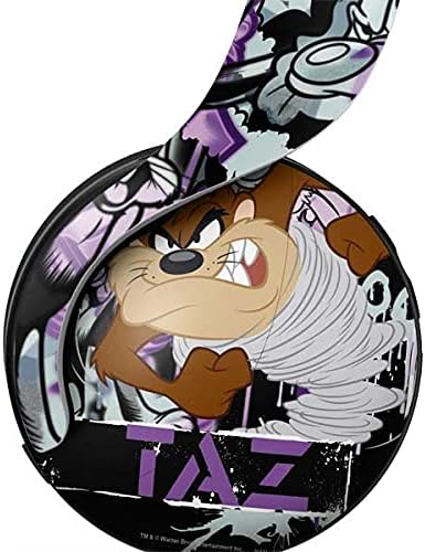 Skinit Decal Gaming Skin Compatible with Pulse 3D Wireless Headset for PS5 - Officially Licensed Looney Tunes Splatter Paint Tasmanian Devil Design