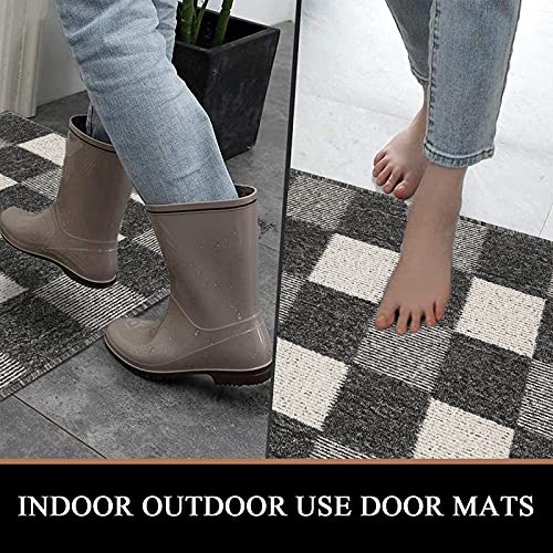 Hebe Large Indoor Doormat Front Door Mat 32"X48" Low Profile Inside Door Mat For Entryway Absorbent Welcome Doormats Non Slip Entrance Mat Floor Mat For Entry Back Door Washable #TOP4