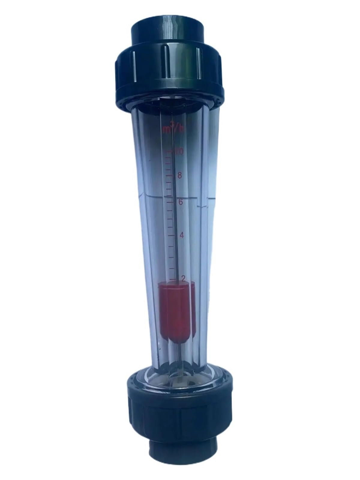 QfUxYYSLD LZS-32 Water Rotameter, Meter, Liquid Flowmeter, DN32, 400-4000 l/h, 600-6000 l/h, 288 mm (1-10M3H)