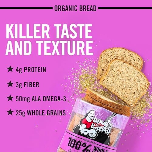 Image of Dave's Killer Bread 100% Whole Wheat, Organic Whole Wheat Bread, 25 oz Loaf